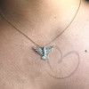 Pingente Espirito Santo Médio Ouro 18k