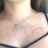 Pingente Espirito Santo Médio Ouro 18k