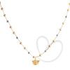 Gargantilha Desatadora de Nós Tricolor 5mm Ouro 18k