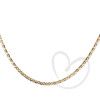 Corrente Malha Bailarina Grossa 45cm Ouro 18k