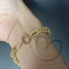 Pulseira Estilizada com Mix Elos Ouro 18k