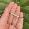 Pulseira Plaquinha Infantil Bailarina Ouro 18k