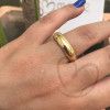 Aliança Comfort Anatômica 5.9mm Ouro 18k
