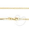 Corrente Groumet Fininha Masculina Ouro 18k