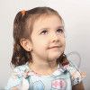 Brinco Baby Joaninha Vermelha Ouro 18k