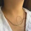Corrente Bailarina Grossa Ouro 18k