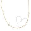 Corrente Portuguesa com Argolas Diamantadas 60cm Ouro 18k