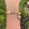 Pulseira Milano Moment Elefante Ouro 18k