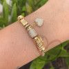 Pulseira Milano Moment Jesus Ouro 18k